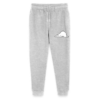 The lazy Paule Sleeping bear Sleeping Bear Sleeping Bear - Stanley/Stella Mini Mover Teen Organic Jogging Trousers  - heather grey - Front
