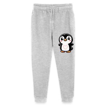 pinguin comic heart - Stanley/Stella Teenager Bio Jogginghose Mini Mover  - Grau meliert - Vorne