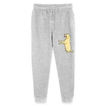 Golden Labrador Dogs & Puppys - Stanley/Stella Mini Mover Teen Organic Jogging Trousers  - heather grey - Front