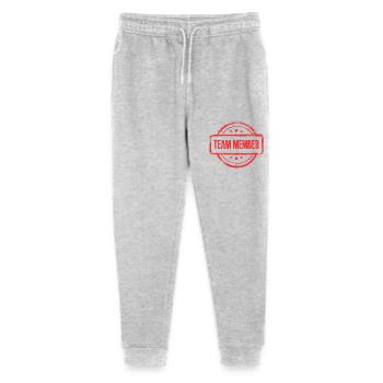 Team Stamp - Stanley/Stella Mini Mover Teen Organic Jogging Trousers  - heather grey - Front
