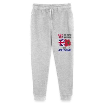 Moitié britannique moitié marocain - Pantalon de jogging bio Mini Mover Stanley/Stella Ado  - gris chiné - Devant