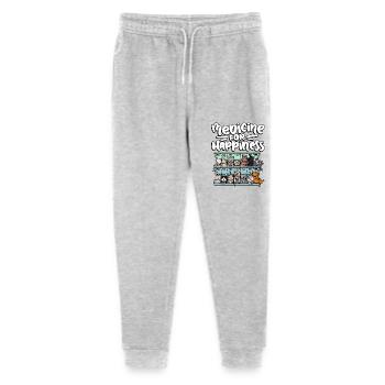 Meine Glückliche Medizin Jeden Tag Pille - Stanley/Stella Teenager Bio Jogginghose Mini Mover  - Grau meliert - Vorne