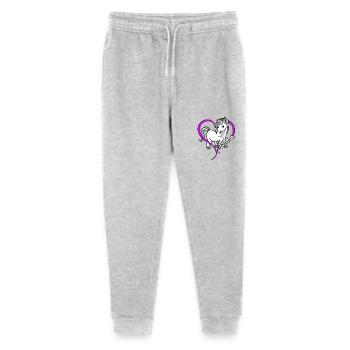 Amoureux des chevaux - Arabes - Pantalon de jogging bio Mini Mover Stanley/Stella Ado  - gris chiné - Devant