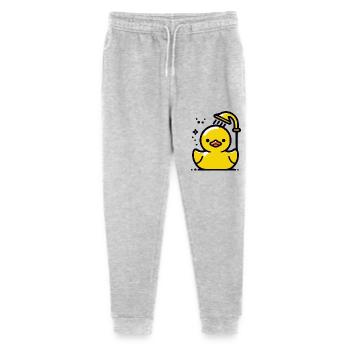 Squeaky Duck Douche de canard jaune - Pantalon de jogging bio Mini Mover Stanley/Stella Ado  - gris chiné - Devant