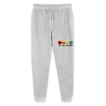 Book Reading Saying Books Readers - Stanley/Stella Mini Mover Teen Organic Jogging Trousers  - heather grey - Front