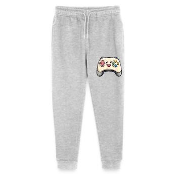 Fun controller for gamers - Stanley/Stella Mini Mover Teen Organic Jogging Trousers  - heather grey - Front