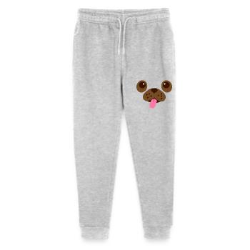 Carlin Visage - Pantalon de jogging bio Mini Mover Stanley/Stella Ado  - gris chiné - Devant