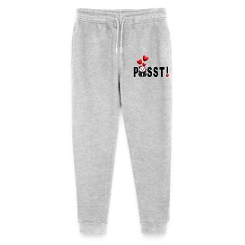 Panda Liebe Passt mit vielen süßen Herzen. - Stanley/Stella Teenager Bio Jogginghose Mini Mover  - Grau meliert - Vorne
