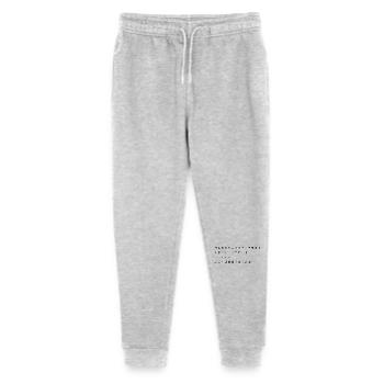 Alphabet coréen - Pantalon de jogging bio Mini Mover Stanley/Stella Ado  - gris chiné - Devant