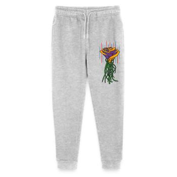 NeonRose - Stanley/Stella Mini Mover Teen Organic Jogging Trousers  - heather grey - Front