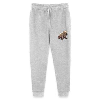 Majestic walrus look for you - Stanley/Stella Mini Mover Teen Organic Jogging Trousers  - heather grey - Front