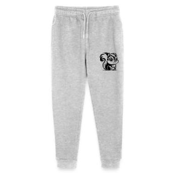 Enfants écureuil crayon dessin animé - Pantalon de jogging bio Mini Mover Stanley/Stella Ado  - gris chiné - Devant