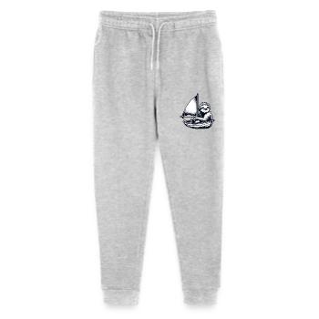 Cool Voilier d’été paresseux - Pantalon de jogging bio Mini Mover Stanley/Stella Ado  - gris chiné - Devant