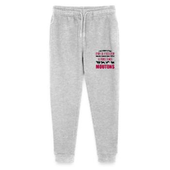 I think of my sheep - Stanley/Stella Mini Mover Teen Organic Jogging Trousers  - heather grey - Front