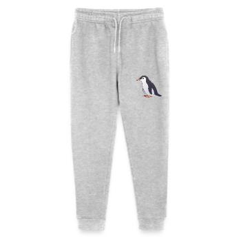 Pinguin - Stanley/Stella Teenager Bio Jogginghose Mini Mover  - Grau meliert - Vorne