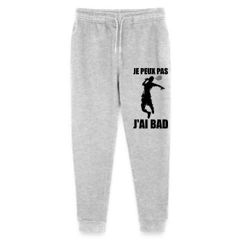 I can't I have bad - Stanley/Stella Mini Mover Teen Organic Jogging Trousers  - heather grey - Front
