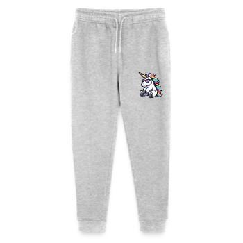 Licorne Bande Dessinée Cool - Pantalon de jogging bio Mini Mover Stanley/Stella Ado  - gris chiné - Devant
