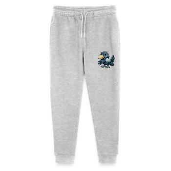 Krähen-Kind - Stanley/Stella Teenager Bio Jogginghose Mini Mover  - Grau meliert - Vorne