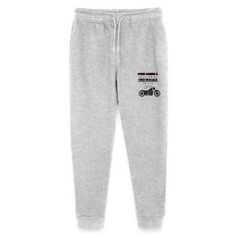 Biker - Stanley/Stella Teenager Bio Jogginghose Mini Mover  - Grau meliert - Vorne