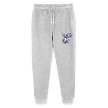 Angel Gliding: Unicorn with Celestial Wings - Stanley/Stella Mini Mover Teen Organic Jogging Trousers  - heather grey - Front