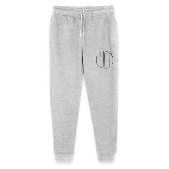Luca - Stanley/Stella Teenager Bio Jogginghose Mini Mover  - Grau meliert - Vorne
