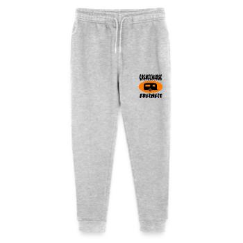 Camping - Stanley/Stella Teenager Bio Jogginghose Mini Mover  - Grau meliert - Vorne
