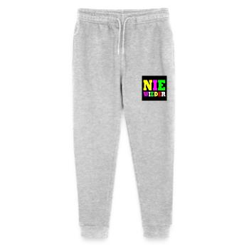 Nie wieder - Stanley/Stella Teenager Bio Jogginghose Mini Mover  - Grau meliert - Vorne