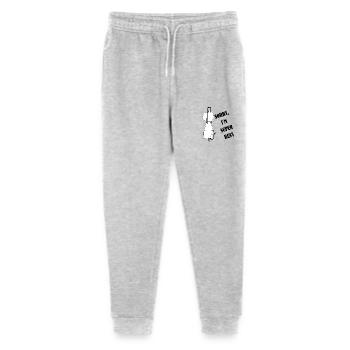 Nekochan Antonio Super occupé - Pantalon de jogging bio Mini Mover Stanley/Stella Ado  - gris chiné - Devant