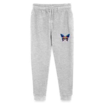 electric butterfly - Stanley/Stella Teenager Bio Jogginghose Mini Mover  - Grau meliert - Vorne