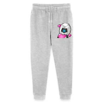 Cyber Ninja Herzliebe - Stanley/Stella Teenager Bio Jogginghose Mini Mover  - Grau meliert - Vorne
