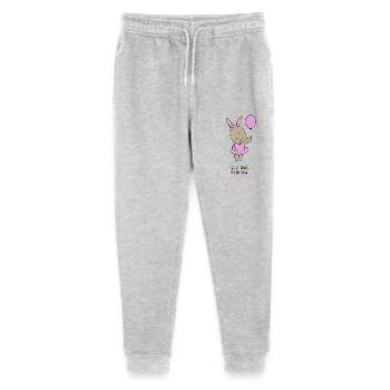Hare - Stanley/Stella Mini Mover Teen Organic Jogging Trousers  - heather grey - Front