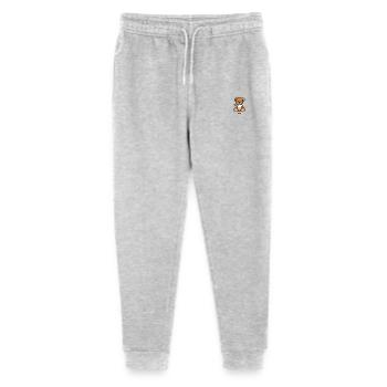 Pixel Bear Greece - Stanley/Stella Mini Mover Teen Organic Jogging Trousers  - heather grey - Front