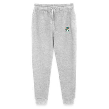Pixel Bear Geek - Pantalon de jogging bio Mini Mover Stanley/Stella Ado  - gris chiné - Devant
