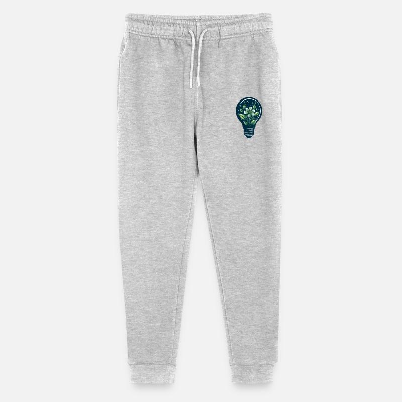 Fleur et bulbe - Pantalon de jogging bio Mini Mover Stanley/Stella Ado  - gris chiné
