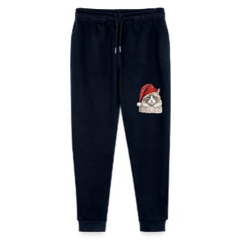 Weihnachten Ragdoll Katze - Stanley/Stella Teenager Bio Jogginghose Mini Mover  - Navy - Vorne