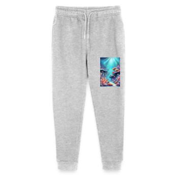 Récifs coralliens - Pantalon de jogging bio Mini Mover Stanley/Stella Ado  - gris chiné - Devant