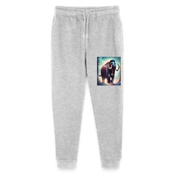 Majestic Mammoth - Stanley/Stella Mini Mover Teen Organic Jogging Trousers  - heather grey - Front