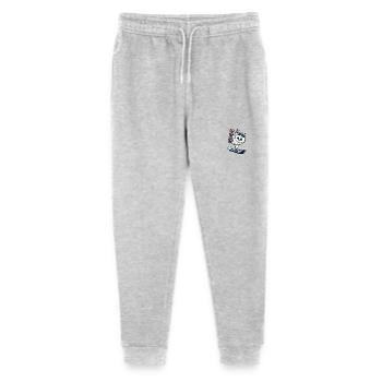 Eule Snowboard Schneeeule Wintersport Urlaub - Stanley/Stella Teenager Bio Jogginghose Mini Mover  - Grau meliert - Vorne