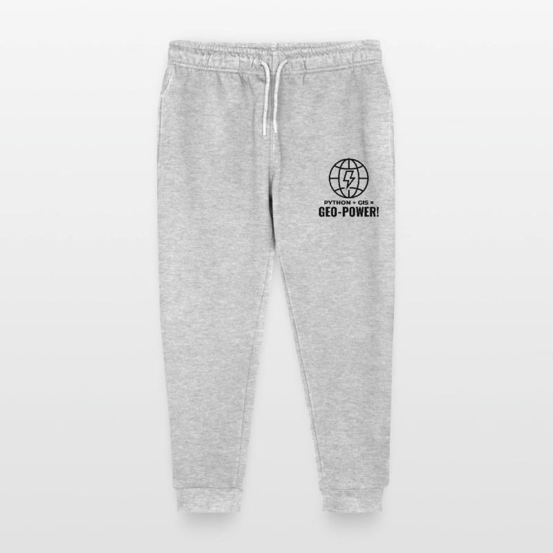 Python SIG Géo-Puissance Programmation Géospatial Pantalon de jogging bio Mini Mover Stanley/Stella Ado 