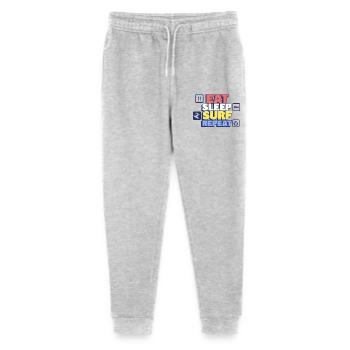 Manger, dormir, s’entraîner, surfer – surfer-surf - Pantalon de jogging bio Mini Mover Stanley/Stella Ado  - gris chiné - Devant