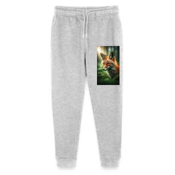 Fuchs - Stanley/Stella Teenager Bio Jogginghose Mini Mover  - Grau meliert - Vorne