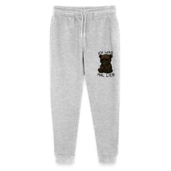 teddy - Stanley/Stella Teenager Bio Jogginghose Mini Mover  - Grau meliert - Vorne