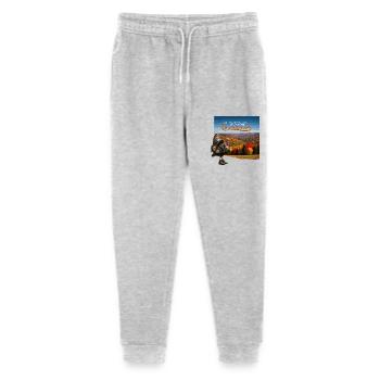 Canadian Thanksgiving Adventure - Stanley/Stella Mini Mover Teen Organic Jogging Trousers  - heather grey - Front
