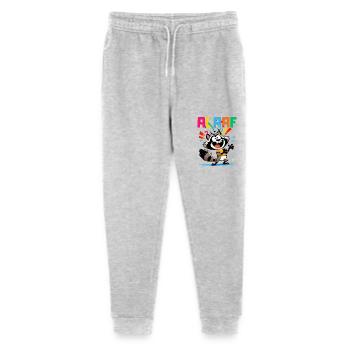 Carnaval raton laveur Cologne Alaaf Costume Cologne Drôle - Pantalon de jogging bio Mini Mover Stanley/Stella Ado  - gris chiné - Devant