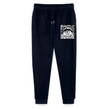 Stone Eye: View into the depths - Stanley/Stella Mini Mover Teen Organic Jogging Trousers  - navy - Front