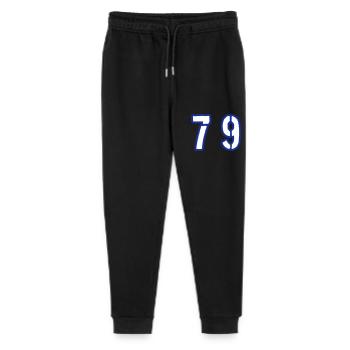 79 Zahl Symbol - Stanley/Stella Teenager Bio Jogginghose Mini Mover  - Schwarz - Vorne