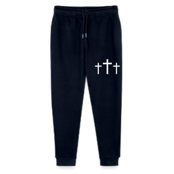 Three Crosses - Stanley/Stella Mini Mover Teen Organic Jogging Trousers  - navy - Front