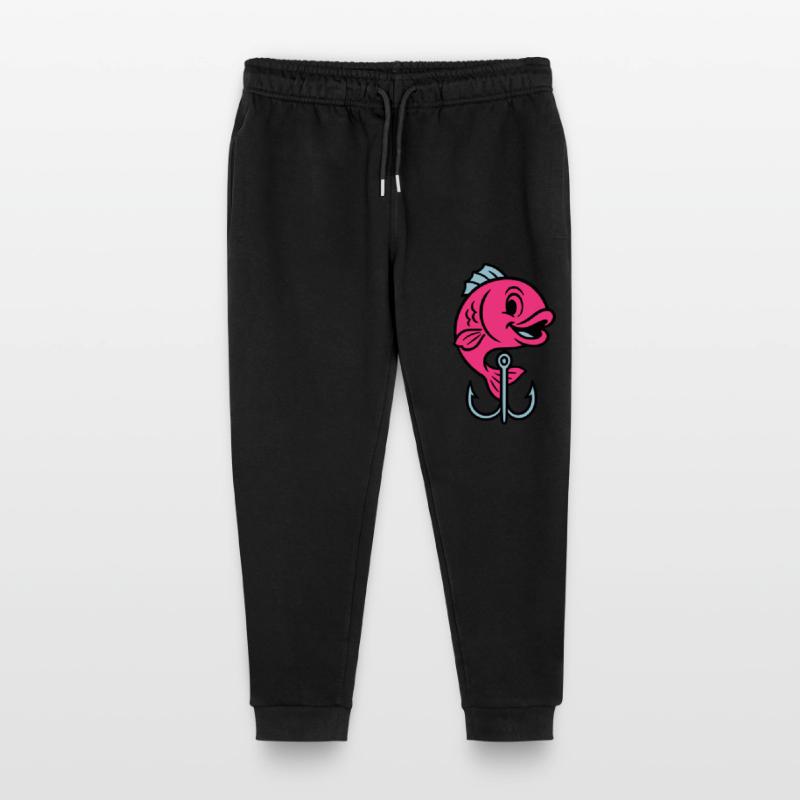 Fish Fish Hook Comic Stanley/Stella Mini Mover Teen Organic Jogging Trousers 