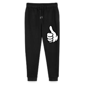 Thumb Hand Like - Stanley/Stella Mini Mover Teen Organic Jogging Trousers  - black - Front