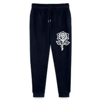 Icône de fleur de rose - Pantalon de jogging bio Mini Mover Stanley/Stella Ado  - marine - Devant